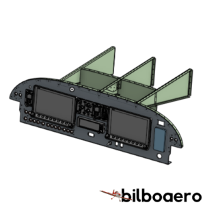RV7/9 Slider Full 2x Dynon HDX with Bussmann Fusebox